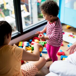 image of a child learning