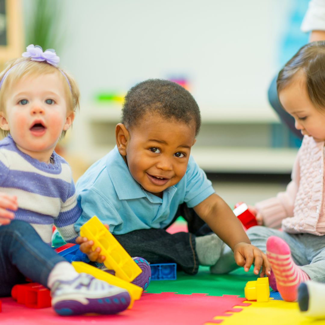 preschoolers playing