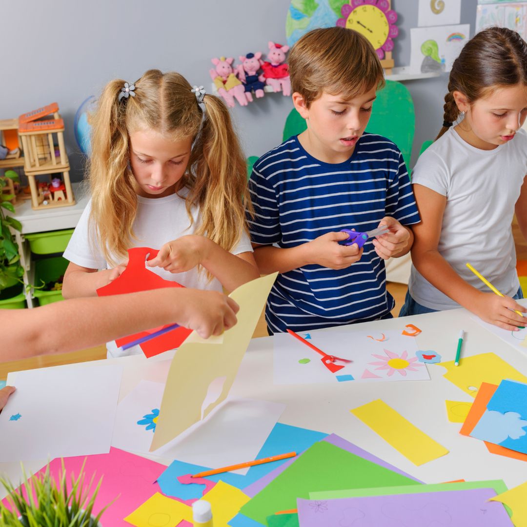 kids at an after school learning program