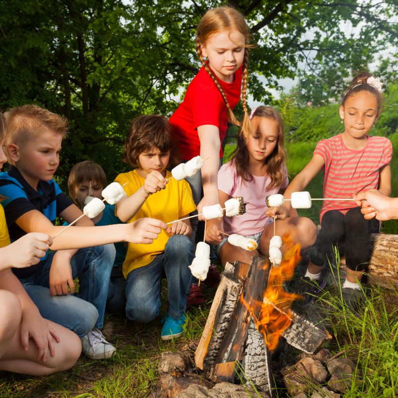 Summer camp activity.