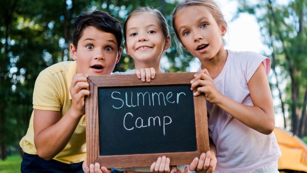 Summer camp kids.